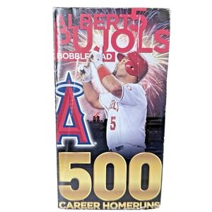 Albert Pujols Bobblehead 500th Career Home Run Los Angeles Angels SGA New